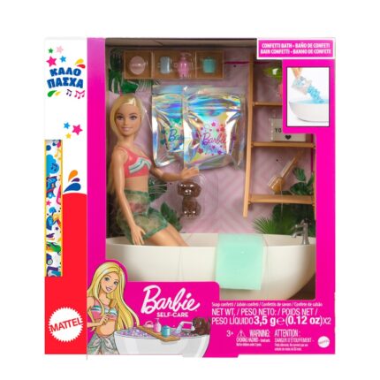 ΠΑΙΧΝΙΔΟΛΑΜΠΑΔΑ BARBIE WELLNESS ΤΖΑΚΟΥΖΙ