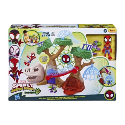 Spidey And His Amazing Friends Dino Webs Playset