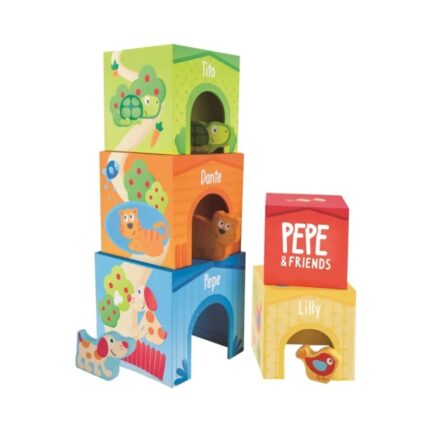 Hape Pepe & Friends Πύργος Ζωάκια Friendship