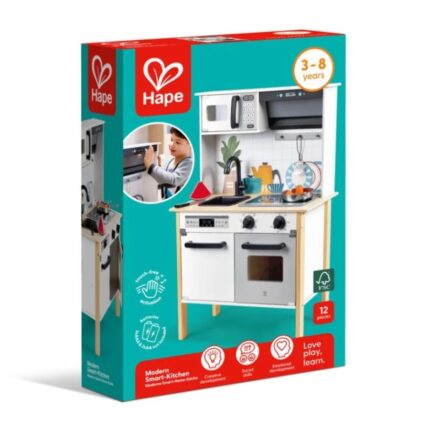Hape Playfully Delicious Ξύλινη Κουζίνα Modern Smart-Kitchen
