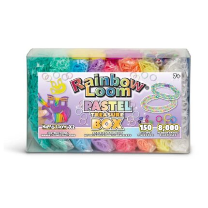 Rainbow Loom Pastel Treasure Box