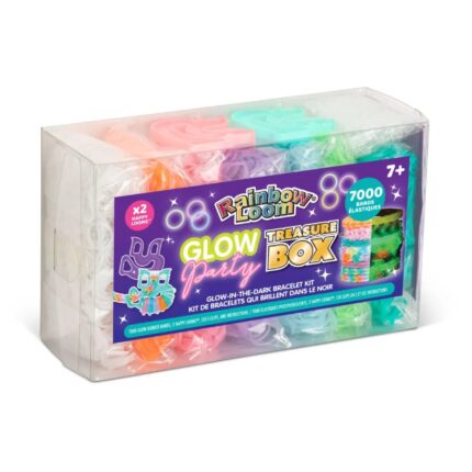 Rainbow Loom Glow Party-Treasure Box
